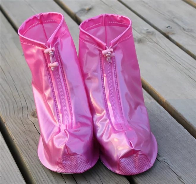 simple Waterproof PVC Safety Rain Boots cover