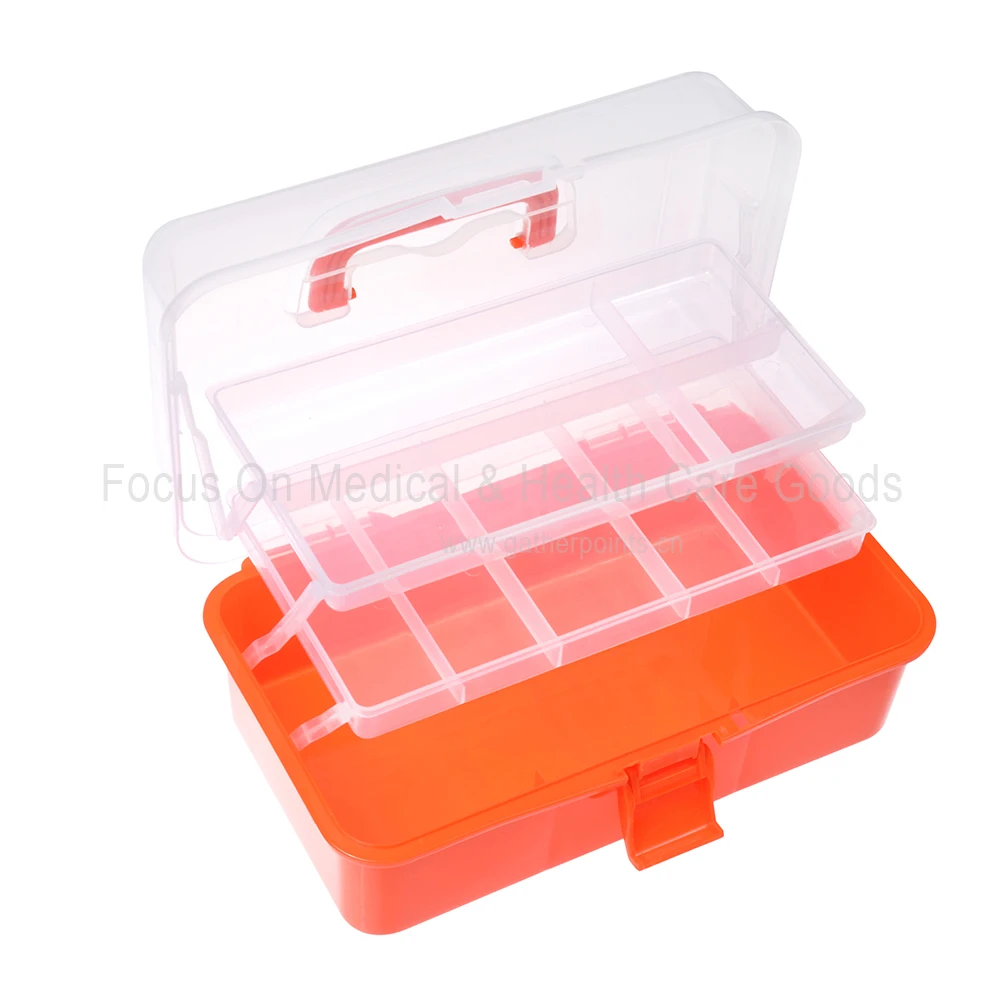 
Empty Waterproof First Aid Kit Box With Lock 