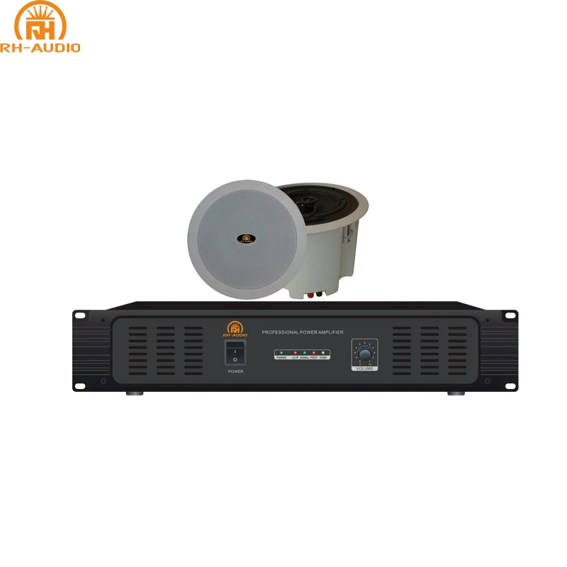 RH-AUDIO 16 Zone Voice Evacuation & PA Sound System Manufacture For Building