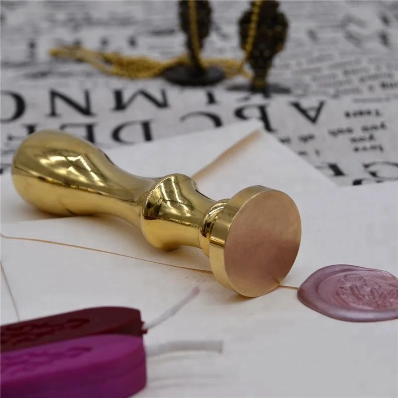 vintage your logo customized brass sealing wax stamp wax seals