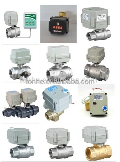 Electric Brass Ball Valve Actuator Motorized water actuator with manual operation (A20-T-0-B)