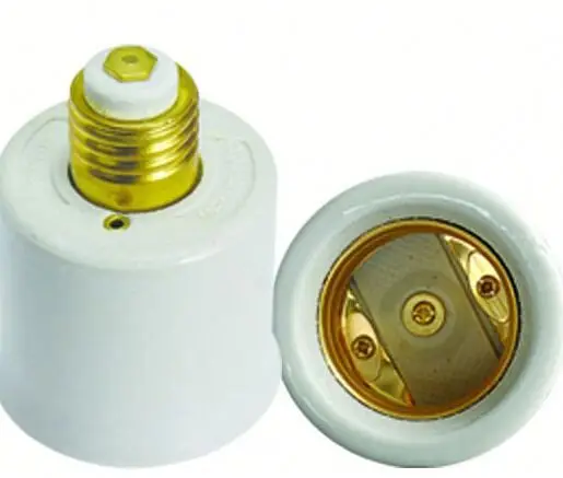 Professional Factory Supply! Customizable ceramic lamp holder e14 to gu10 adapter