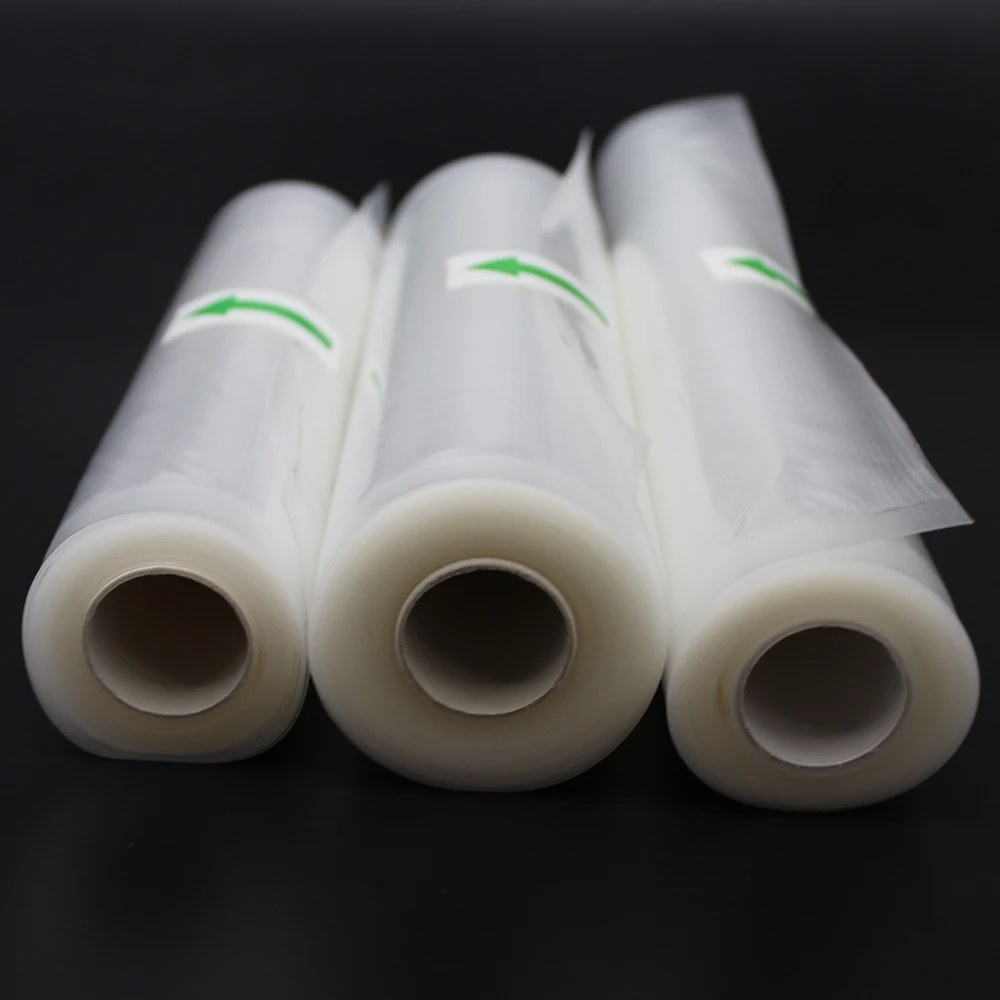 
First grade well-sealed eco-friendly food storage embossed vacuum sealer roll bags easy to hot seal 