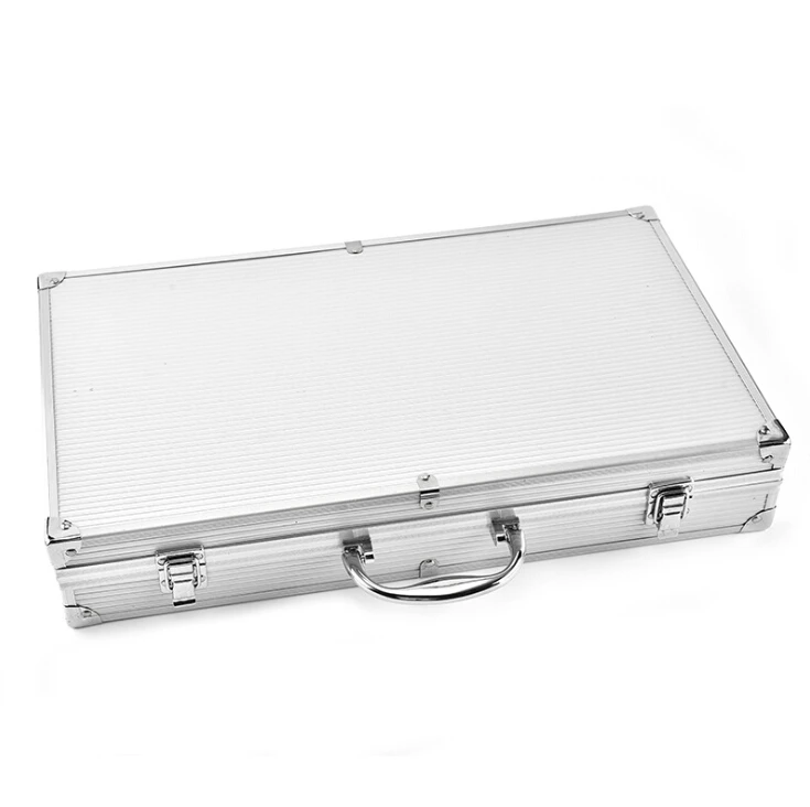 
Stainless steel barbeque tools set in alumiun case 