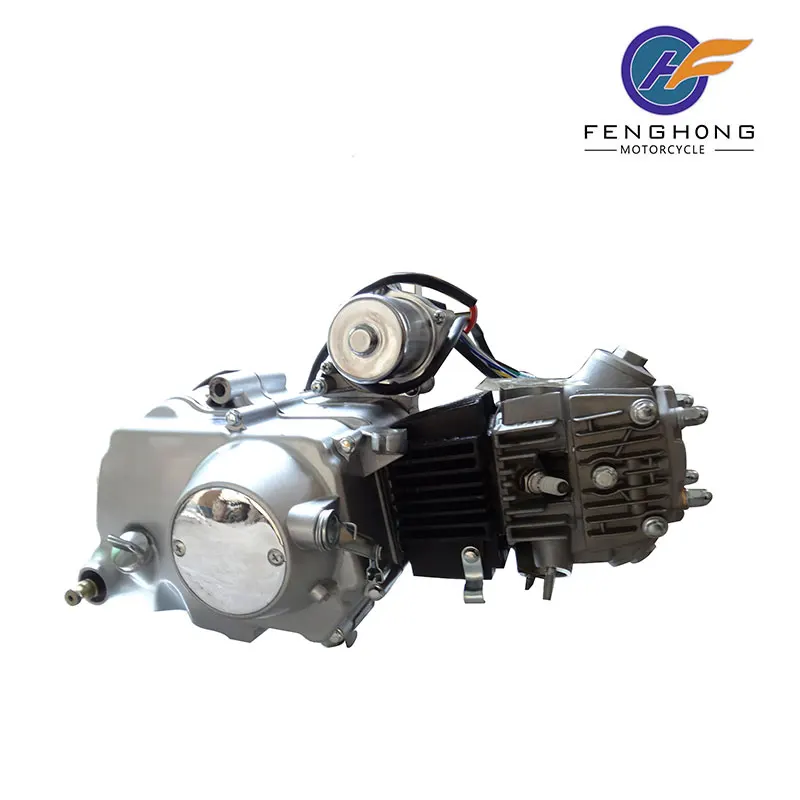 Китайские двигатели 125cc для мотоцикла, велосипеда-внедорожника, электрический старт