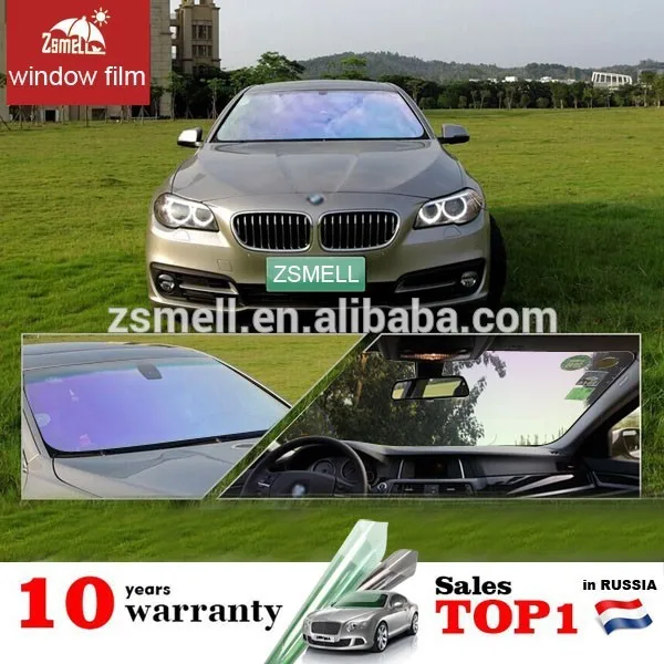 высокой передачи зеленый хамелеон оттенок окна автомобиля фильм 80% хамелеон оконная пленка для стекла