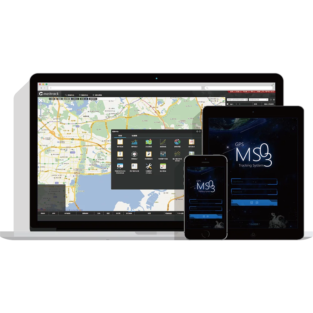 Meitrack google map, программное обеспечение для отслеживания посещаемости школы MS03