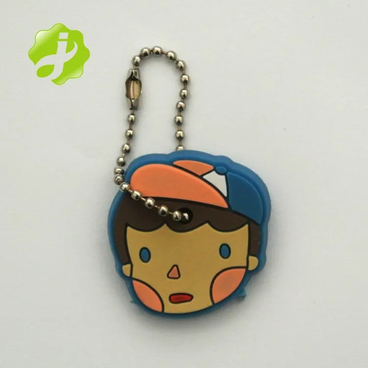 Customized soft pvc rubber key chain