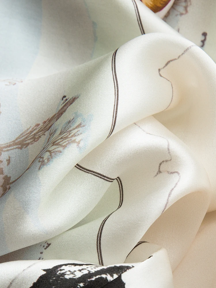 Latest Design silk satin blouse  pure silk blouse silk blouse long sleeve