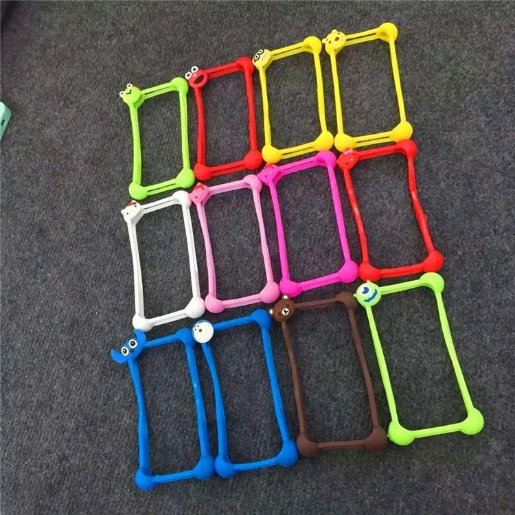 Cartoon universale del Telefono Mobile Del Silicone pagina Del Respingente Per iPhone5/6/6 plus Commercio all'ingrosso, produttore, produzione