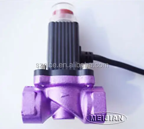 Top quality 1/2',3/4',1' inch natural gas solenoid valve for gas detector DN15/DN20/DN25