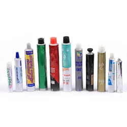 Custom best selling toothpaste ointment cream eye dye container plastic aluminum laminated tube