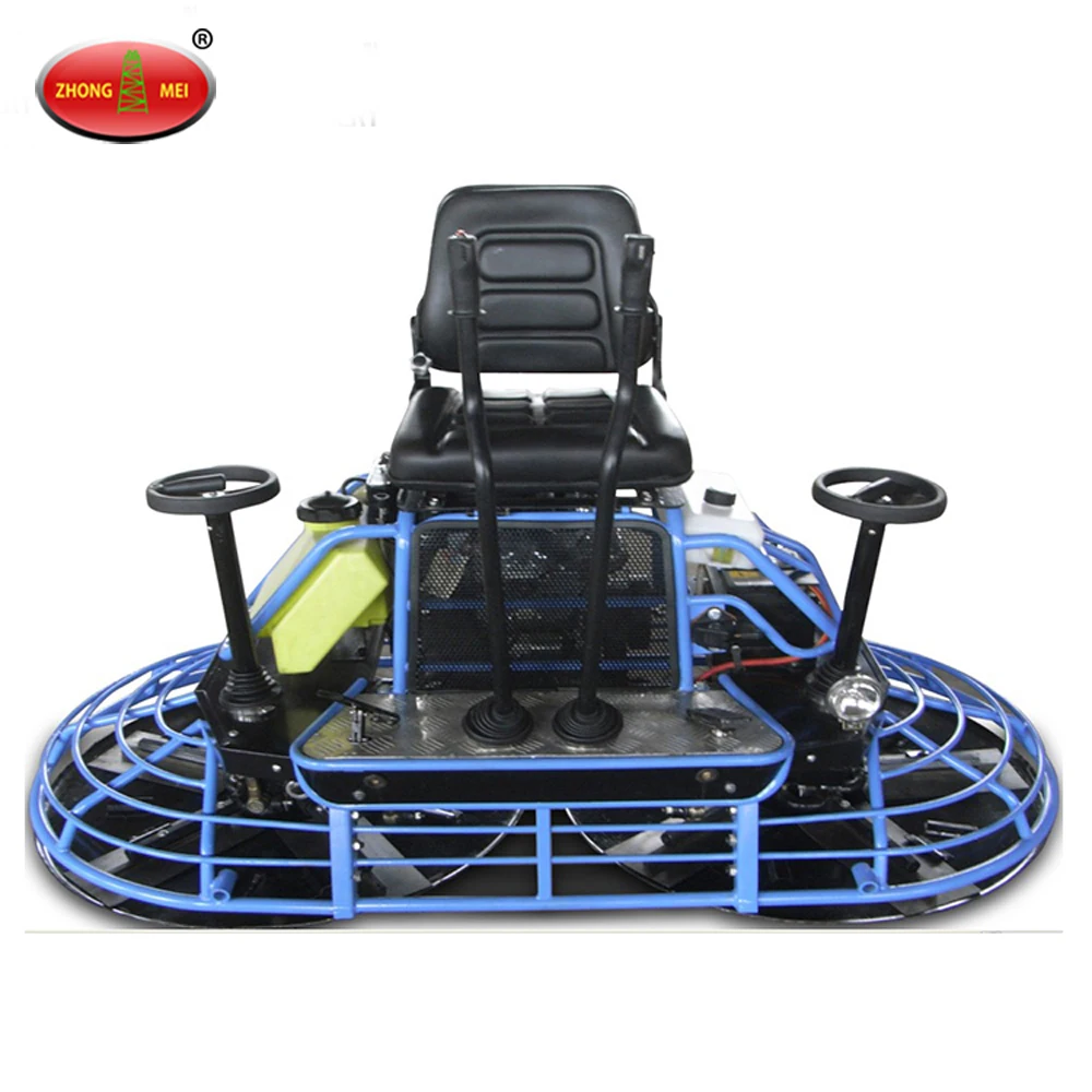 Ездить на уплотнения бетона пластинчатого типа Затирочная машина