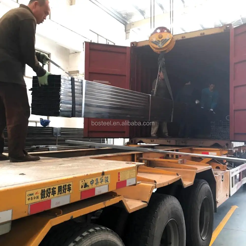 black annealed carbon steel pipe Square steel pipes hollow section