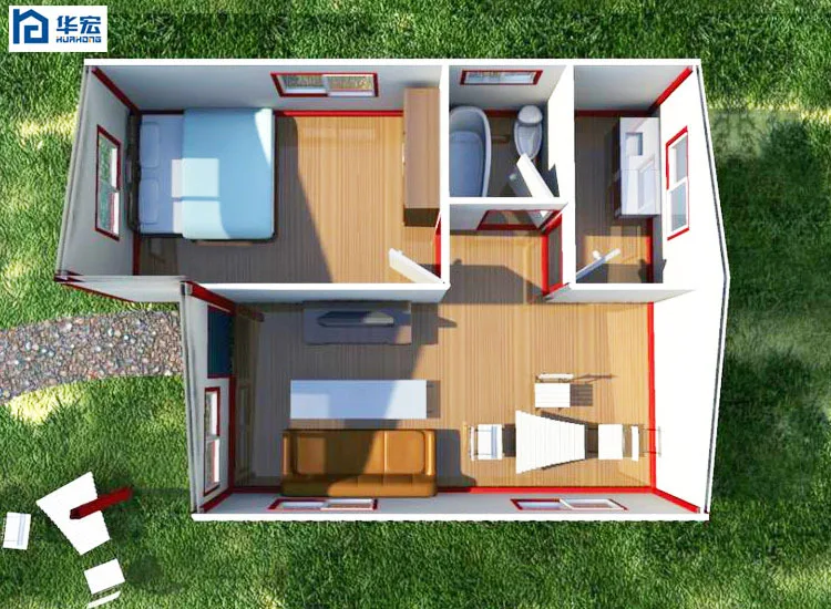 Ready made modular cheap prefab portable house for sale