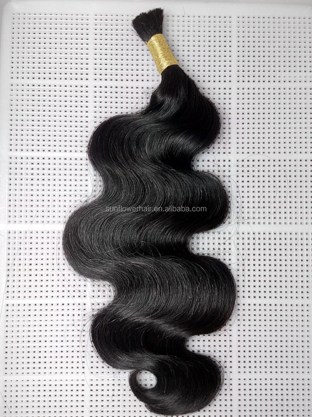 Top quality unprocessed natural hair bulk buy from china