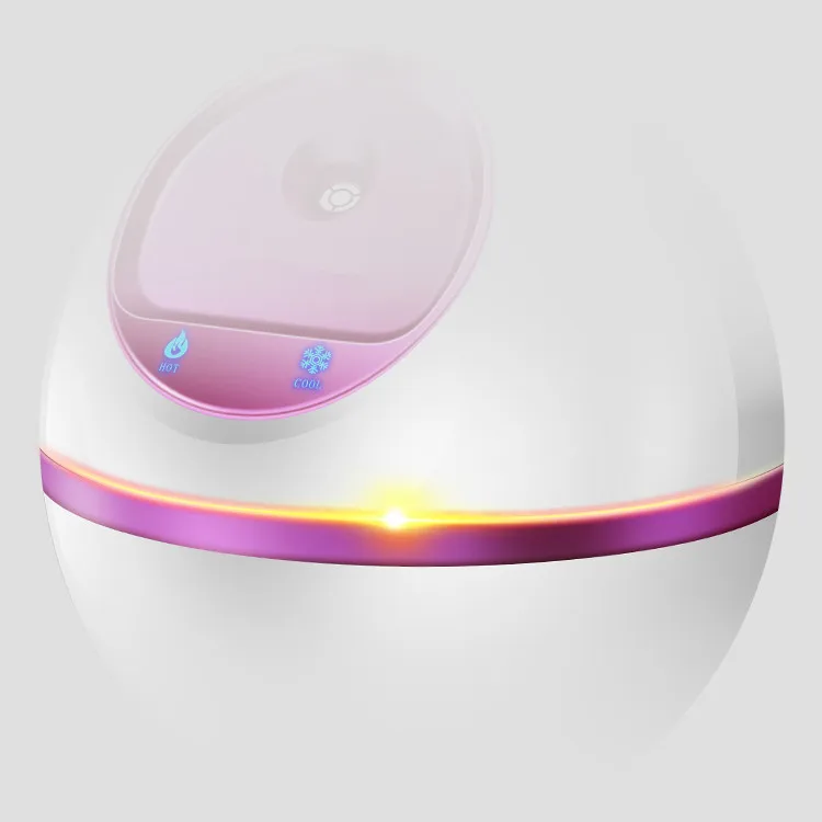 Multi-function Temperature Control Facial Steamer Skin Care Cool Hot Deep Cleansing Lightening Facial Steamer