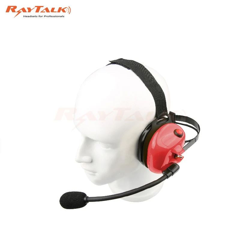 Industrial Noise Cancelling Headset for Motorola Two Way Radio MTH800
