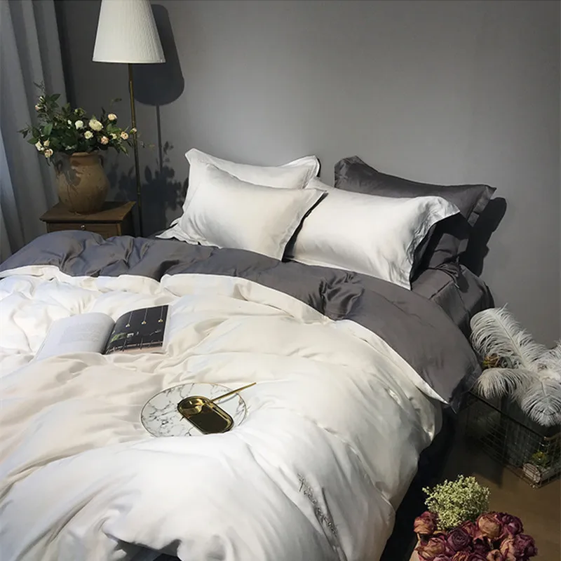 100%  tencel bed sheets bedding set