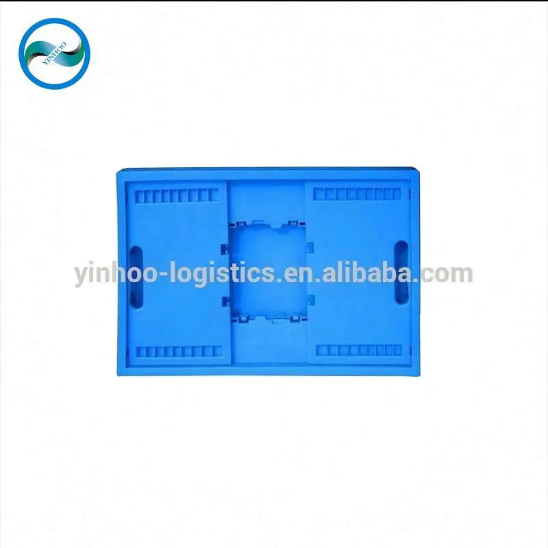Custom OEM  manufacturer  foldable vegetable food transport tote collapsible box plastic folding box