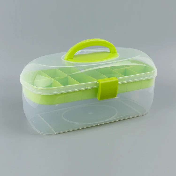 High Quality Portable Multi-function Tool Storage Box Large Oval Storage Toolbox