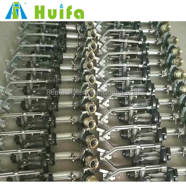 Metal Impact Travelling Led Lawn Irrigation Big Gun Sprinkler