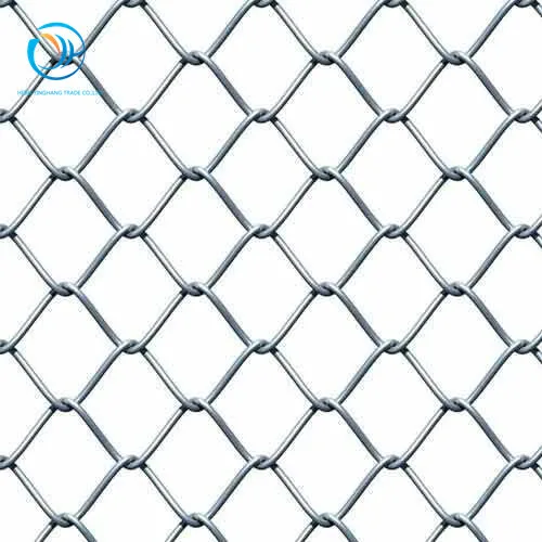 China galvanized used diamond 6 ft black chain link fence price cyclone fence for farm
