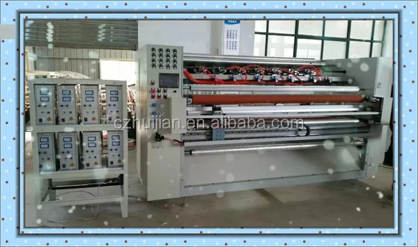 Automatic cleaning microfiber cloth slitting machine