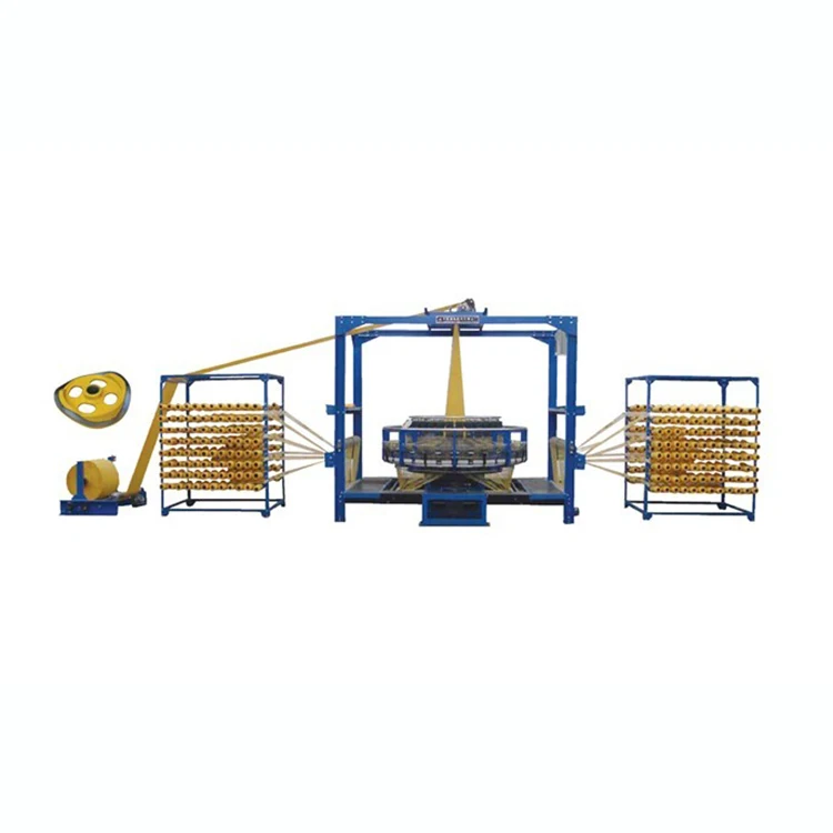 China First Creation Intelligent Micro-computer Four-shuttle Onion Bag Weaving Circular Loom