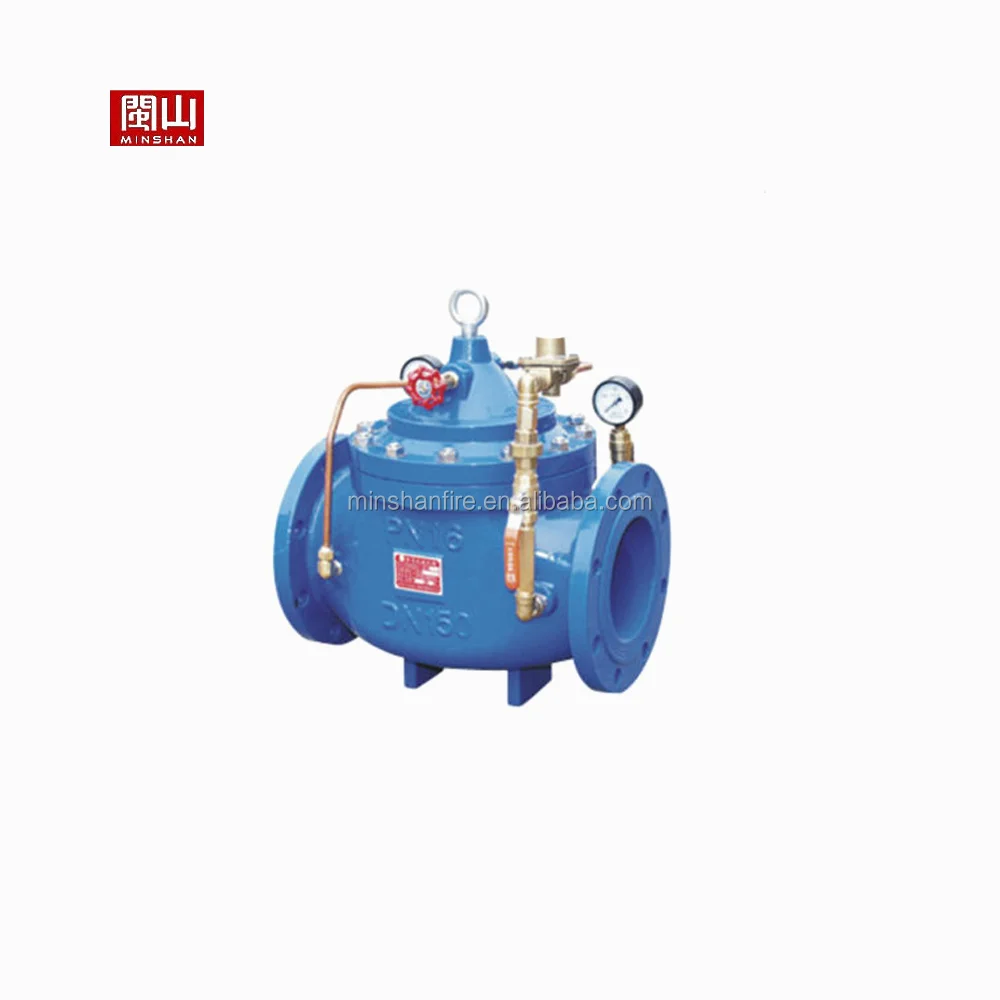 water pressure regulating differential pressure control valve