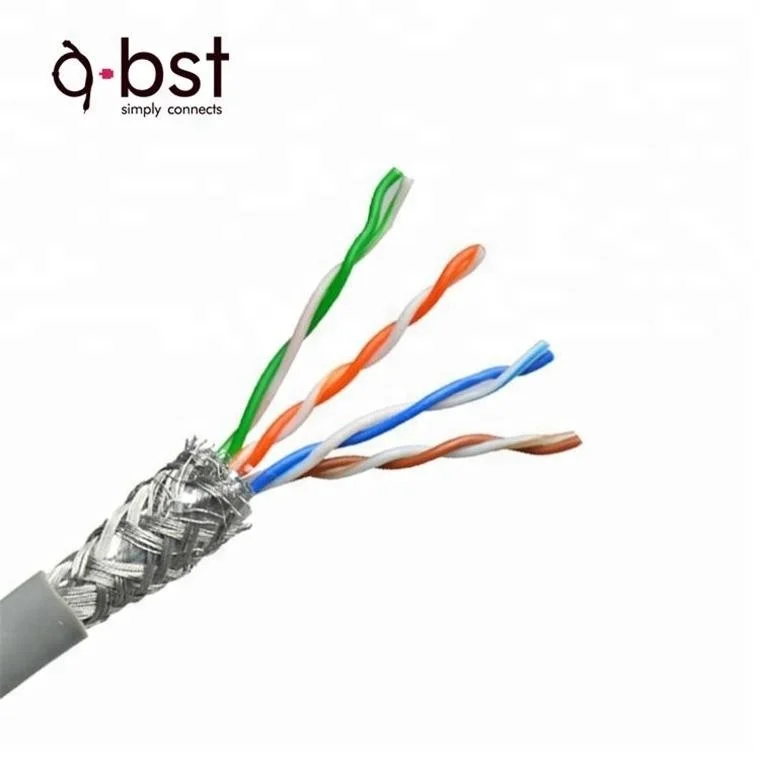 Cat6 double shield cable 305m 100m Sftp cable