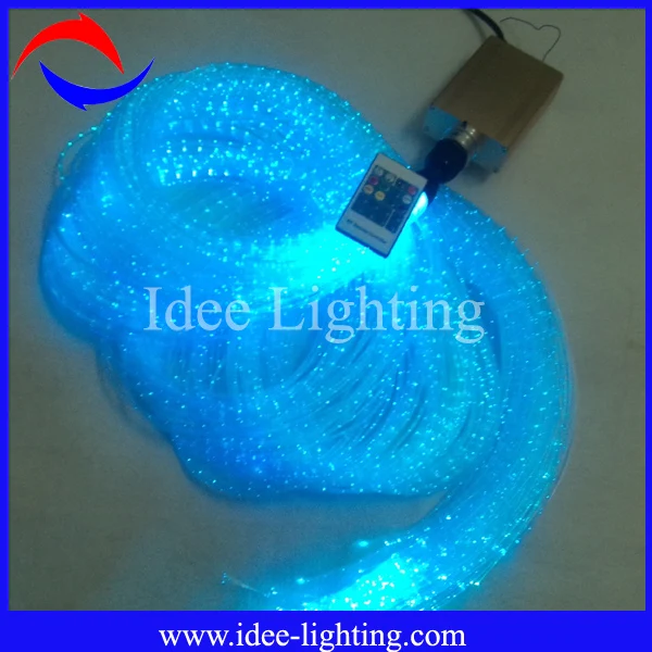 LED water curtain optic fiber light