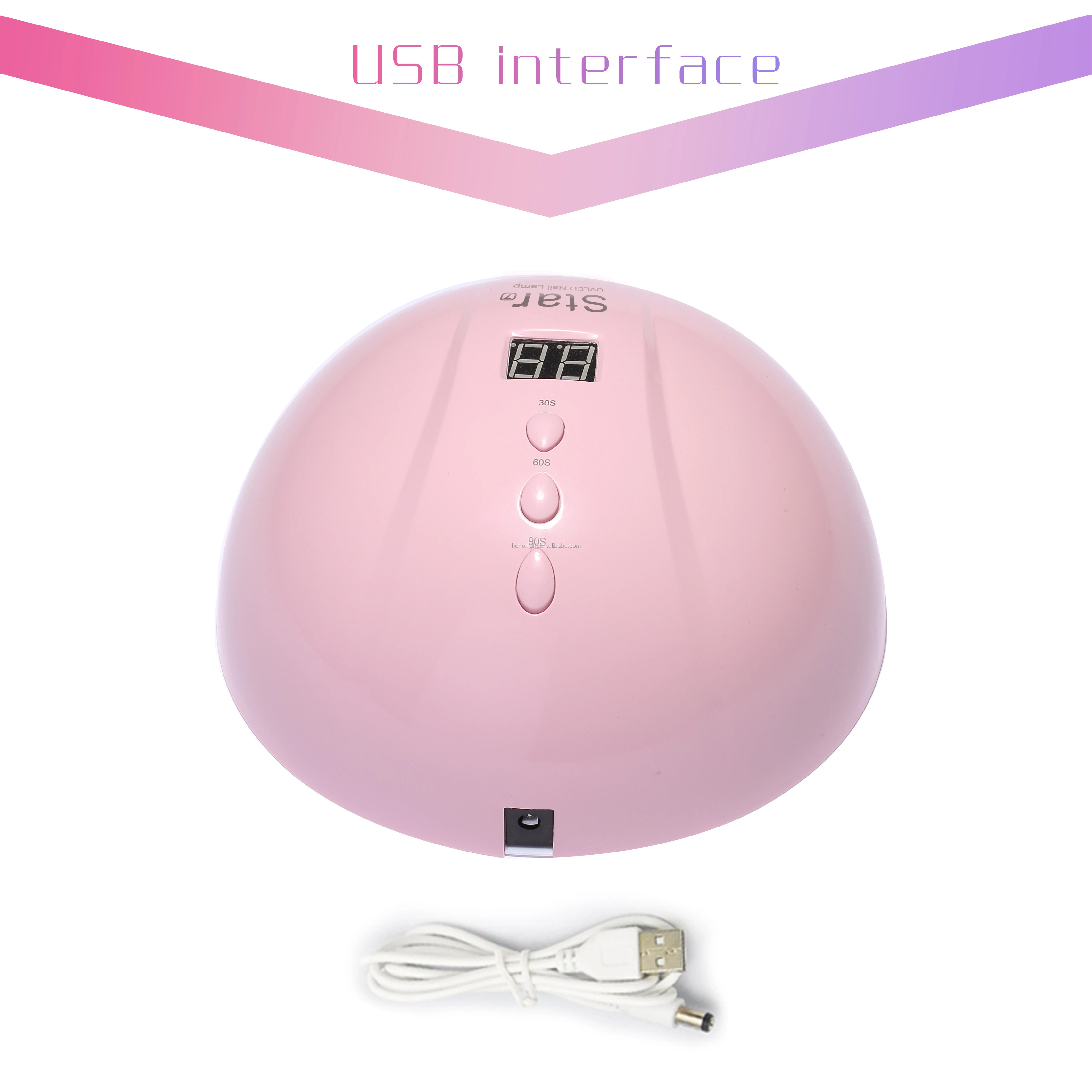 
Hot sale nail products profesional nail salon equipment in China 24w star7 led lampara uv nail,automatic manicure machine 