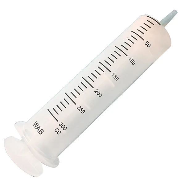 plastic veterinary feed syringe