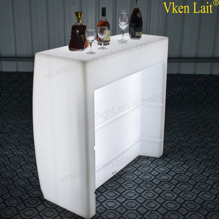 New design waterproof acrylic led outdoor furniture with 16 colors