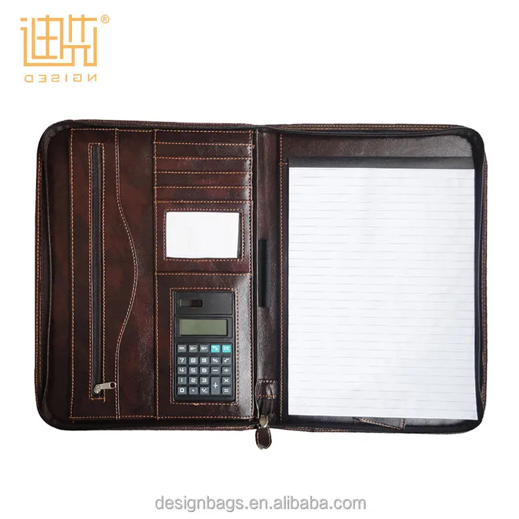 Молнии A4 файл папка-портфель папка с калькулятором