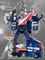 With Package 26CM Transformation Robot Iron Man Aircraft robot Toys Action Figures Classic Toys For Kids
