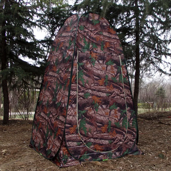 Light weight 1 person camouflage pop up tent for hunting