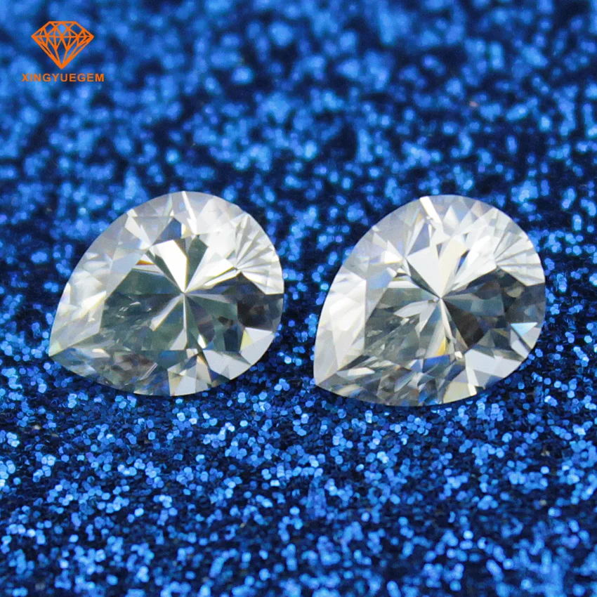 Навсегда Блестящий 3ct синтетический Муассанит без огранки камень