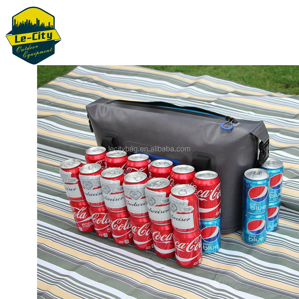 Radio frequency Heavy Duty TPU Soft side outdoor beer Insulated Tote Waterproof leak proof Cooler Bag