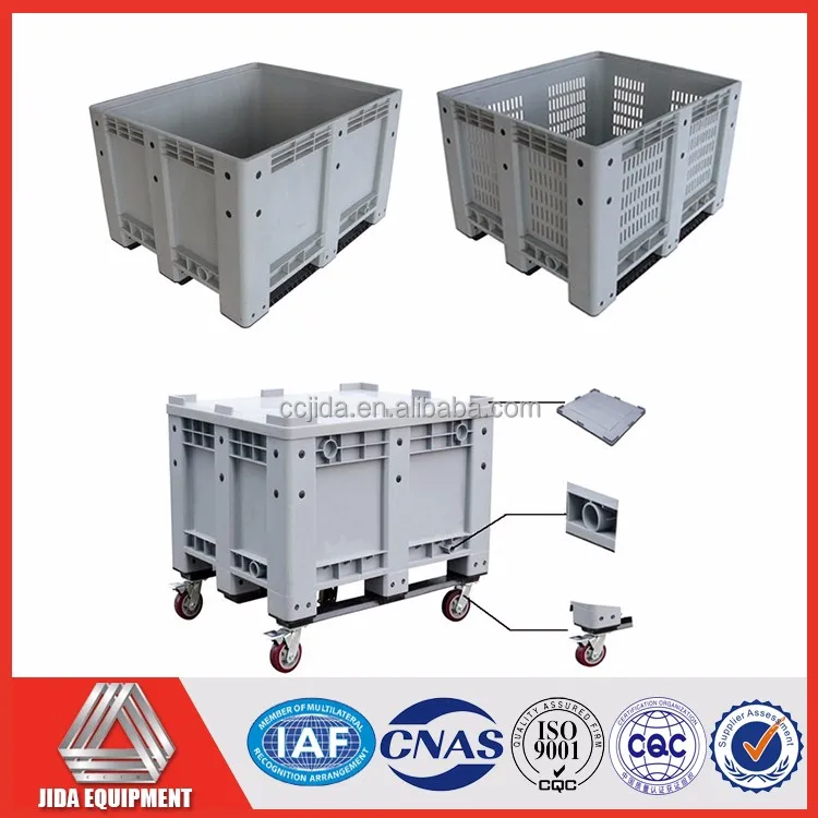 Склад для хранения пластиковых использовать фрукты части бункеров для продажи