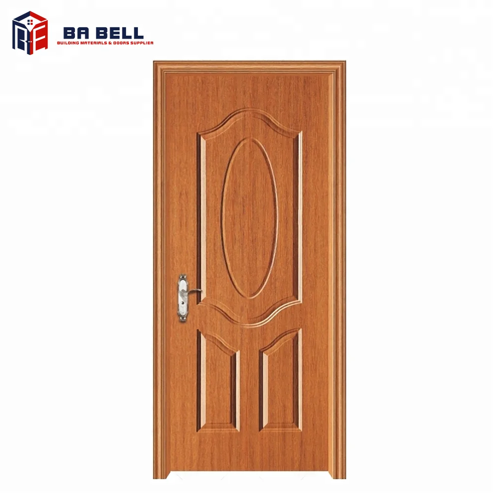 Cheap latest design wooden  interior door room  kerala front door designs mdf doors
