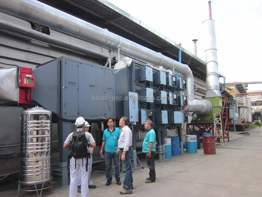 Выхлопной воздушный фильтр Stenter для текстильной фабрики