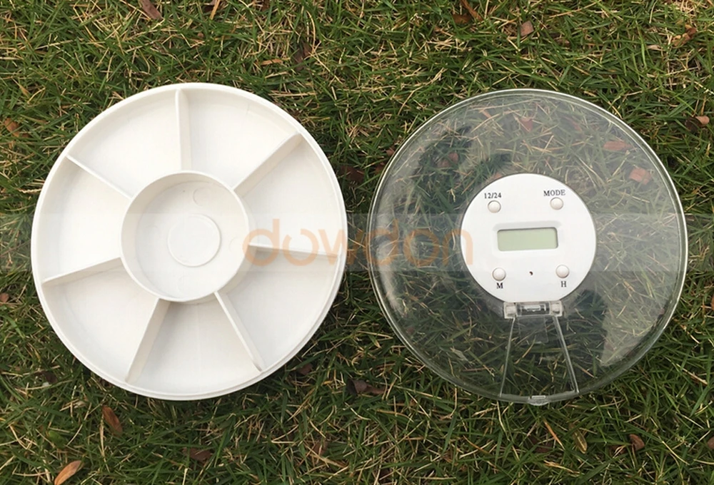 Smart Digital LCD Medicine Reminder Box Plastic 7 Day Alarm Pill Box Timer With Alarm Timer