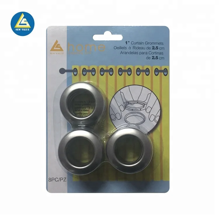 25mm metal grommets eyelet ring for curtain