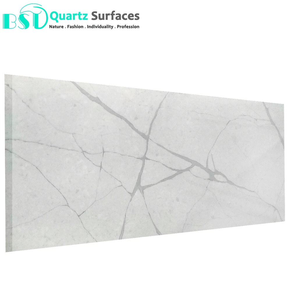 Foshan Manufacturer White Color Artificial Quartz Stone