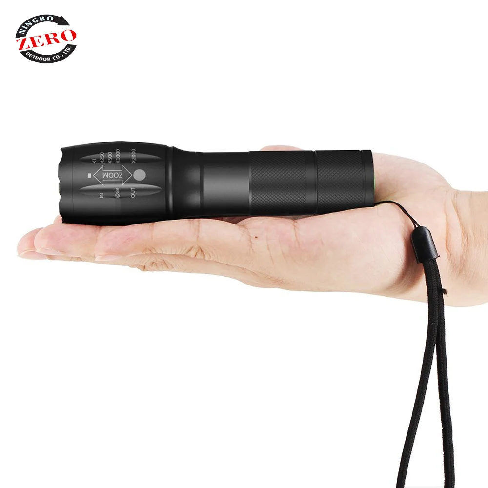 
Rechargeable Tactical Waterproof Powerful High Power Lumen Military tactical Outdoor Custom Aluminum Led Torch Flashlight 