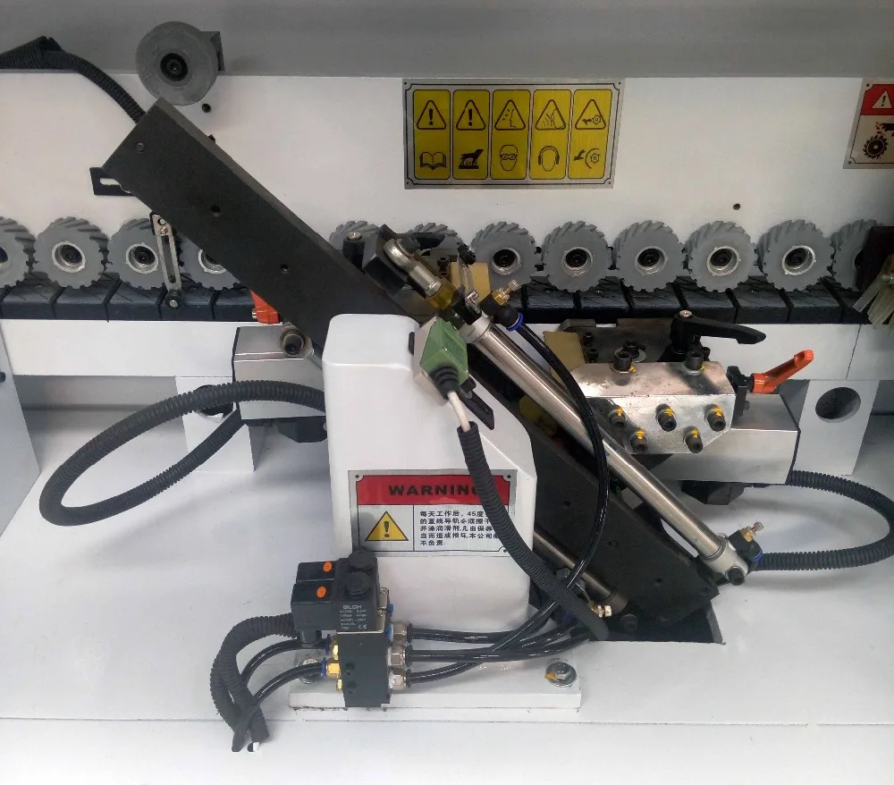 Woodworking H610D Automatic Profiling Unit PVC Edgebander Edge Banding Machine