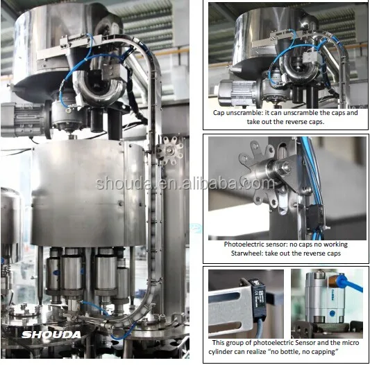 factory price carbonated water coco cola soda water fanta soft drink soda water bottling machine