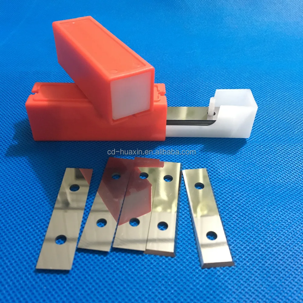 indexable carbide inserts knife wooden scraper for woodworking